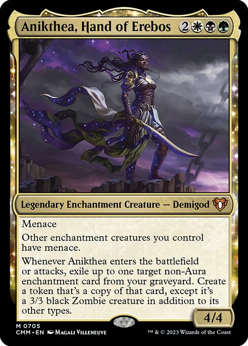 エレボスの手、アニクテア/Anikthea, Hand of Erebos [CMM] [FOIL]