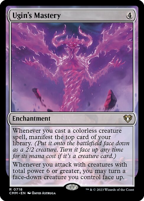 ウギンの支配/Ugin's Mastery [CMM] [FOIL]