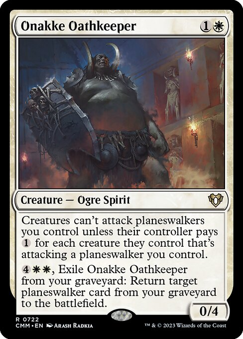 オナッケの誓約守り/Onakke Oathkeeper [CMM] [FOIL]
