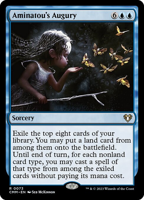 アミナトゥの占い/Aminatou's Augury [CMM] [FOIL]