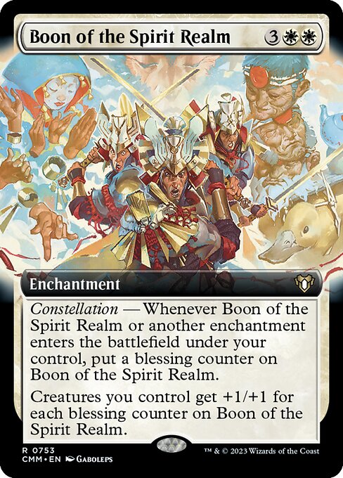 精霊界の加護/Boon of the Spirit Realm [CMM-BF][拡張アート]