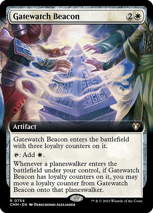 ゲートウォッチの標/Gatewatch Beacon [CMM-BF][拡張アート][FOIL]