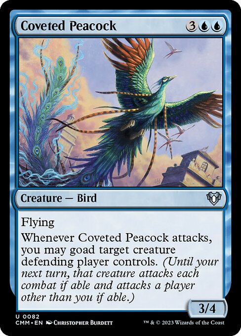 切望の孔雀/Coveted Peacock [CMM] [FOIL]