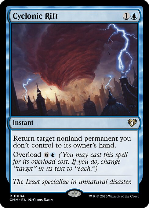 サイクロンの裂け目/Cyclonic Rift [CMM] [FOIL]