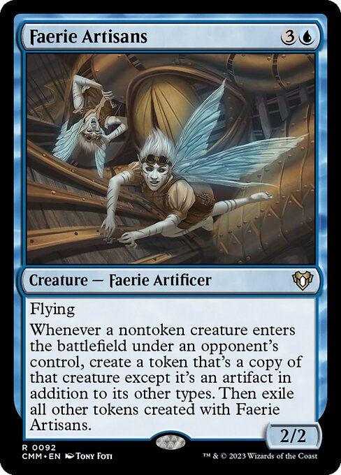 フェアリーの職工/Faerie Artisans [CMM] [FOIL]
