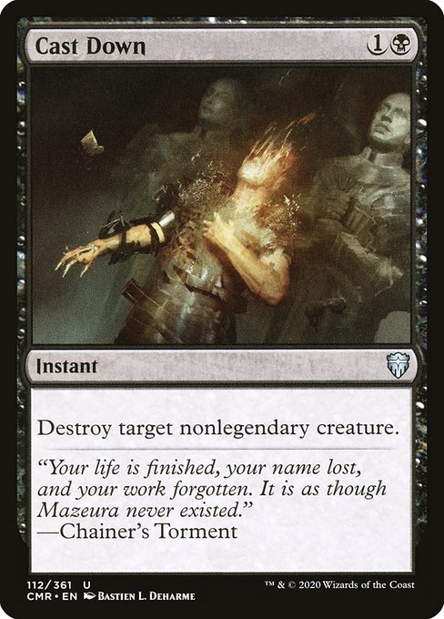 喪心/Cast Down [CMR][FOIL]