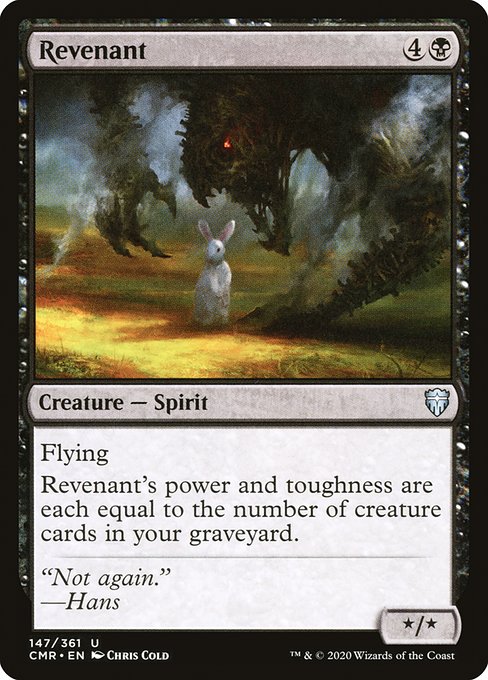 黄泉からの帰還者/Revenant [CMR][FOIL]