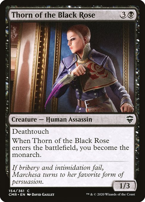 黒薔薇の棘/Thorn of the Black Rose [CMR]