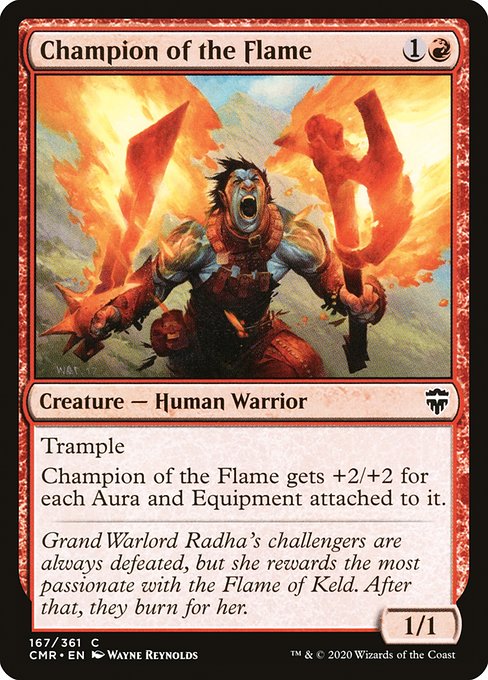 炎のチャンピオン/Champion of the Flame [CMR][FOIL]