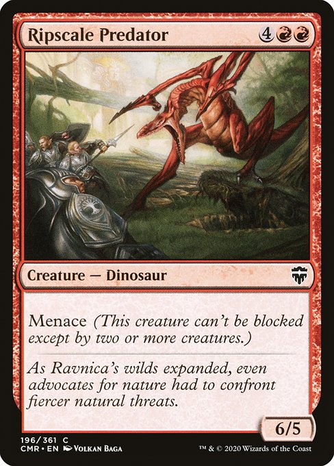 鱗剥ぎの捕食者/Ripscale Predator [CMR]