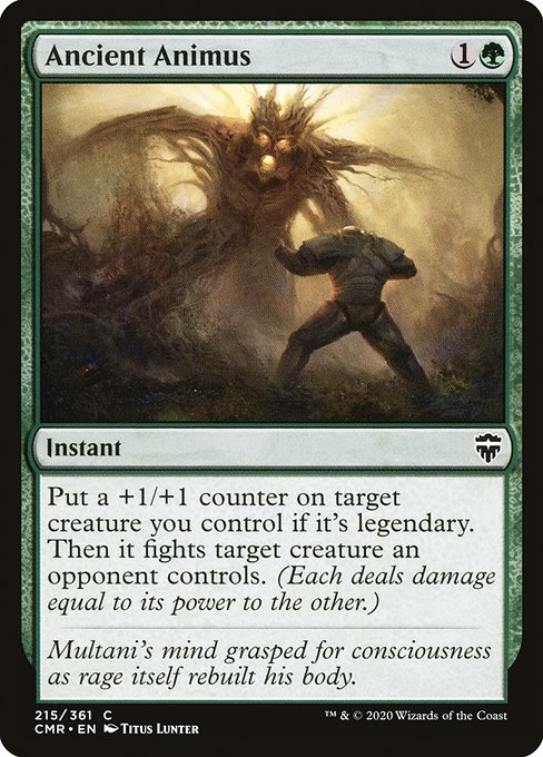 古えの憎しみ/Ancient Animus [CMR][FOIL]