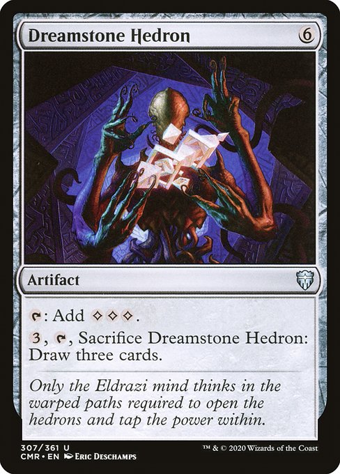 夢石の面晶体/Dreamstone Hedron [CMR][FOIL]