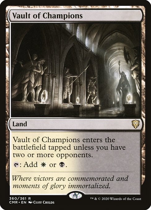 勝者の大霊堂/Vault of Champions [CMR][FOIL]