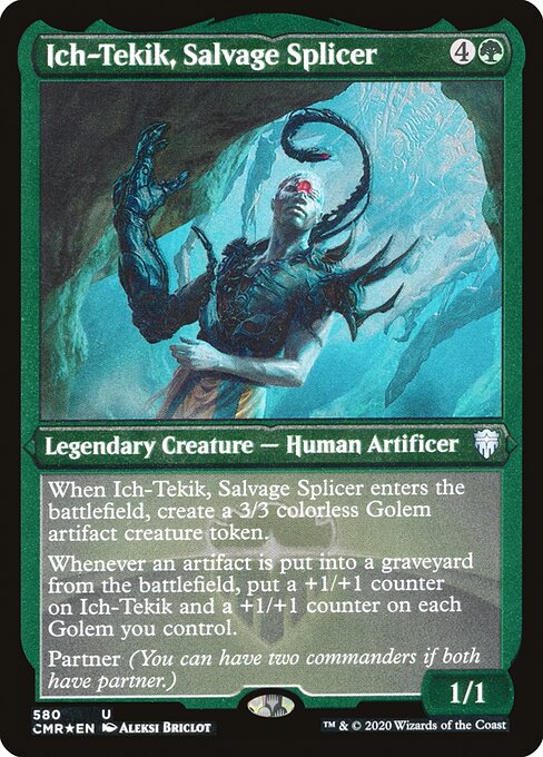 回収の接合者、イチ＝テキク/Ich-Tekik, Salvage Splicer [CMR][FOIL][エッチング]