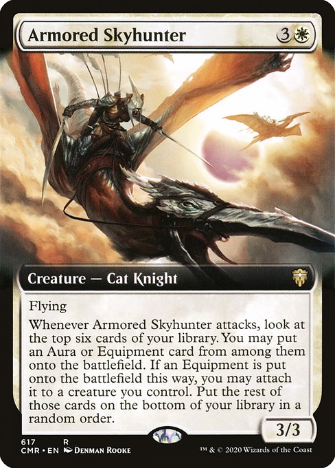 鎧の空狩人/Armored Skyhunter [CMR-BF][拡張アート]