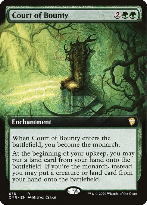 報奨の宮廷/Court of Bounty [CMR-BF][拡張アート]