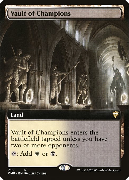 勝者の大霊堂/Vault of Champions [CMR-BF][拡張アート]