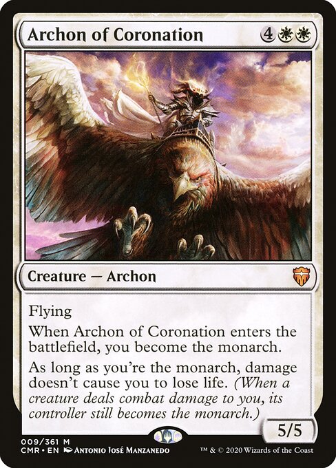 戴冠のアルコン/Archon of Coronation [CMR]