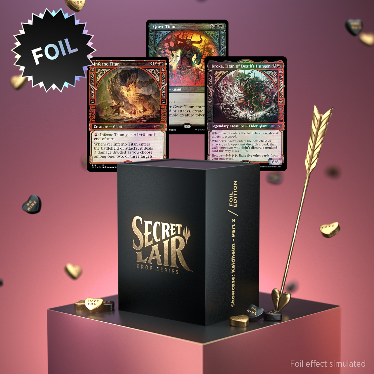 Secret Lair「Showcase: Kaldheim - Part 2 Foil Edition」