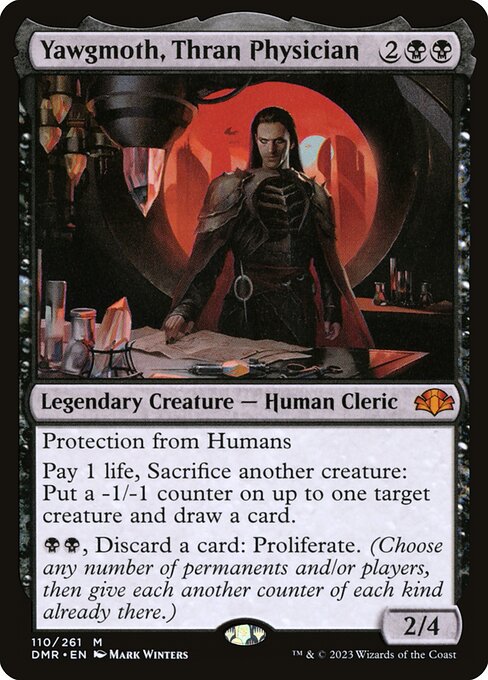 スランの医師、ヨーグモス/Yawgmoth, Thran Physician [DMR][FOIL]