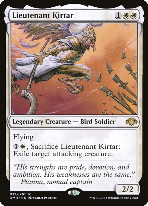 隊長補佐カーター/Lieutenant Kirtar [DMR][FOIL]