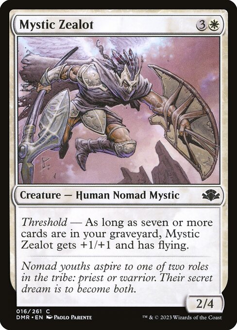 秘教の盲信者/Mystic Zealot [DMR][FOIL]