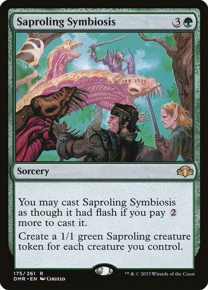 菌獣の共生/Saproling Symbiosis [DMR][FOIL]