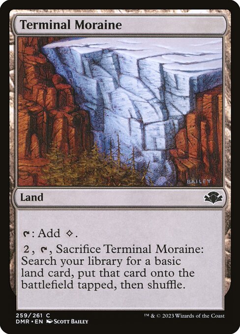堆石堤/Terminal Moraine [DMR]