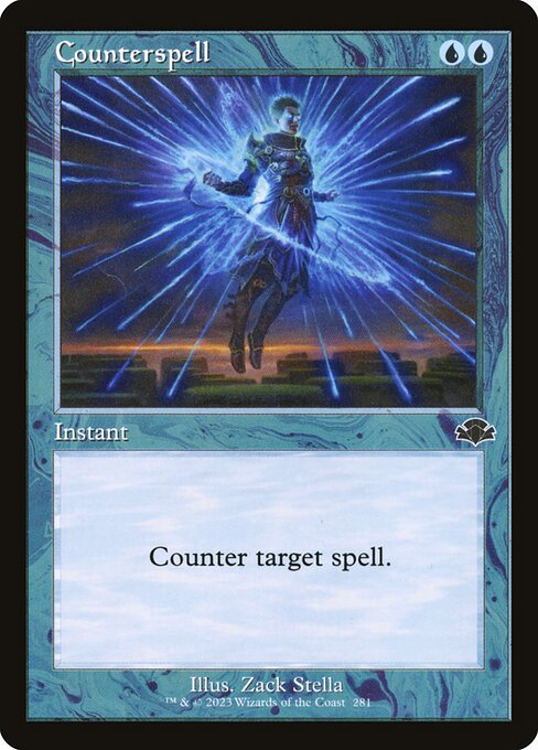 対抗呪文/Counterspell [DMR-BF][旧枠][FOIL]