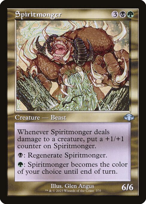 魂売り/Spiritmonger [DMR-BF][旧枠][FOIL]