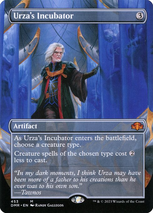ウルザの保育器/Urza's Incubator [DMR-BF][ボーダーレス][FOIL]
