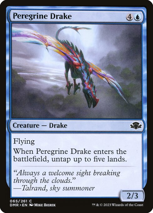 流浪のドレイク/Peregrine Drake [DMR][FOIL]