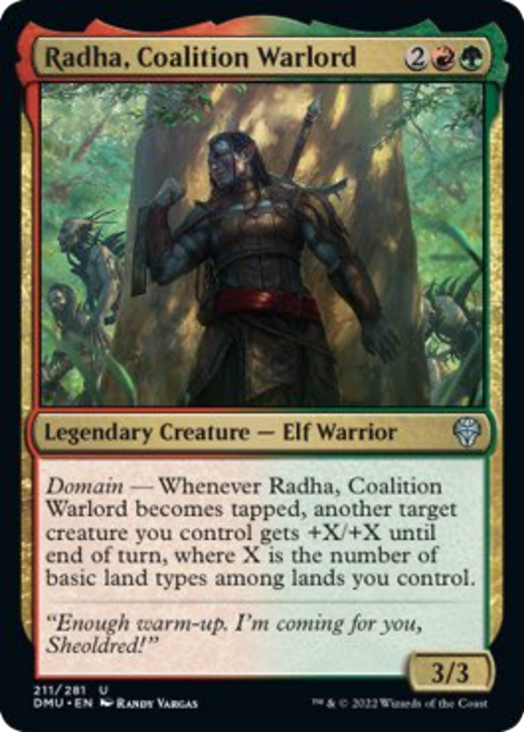 連合の大将軍、ラーダ/Radha, Coalition Warlord [DMU]