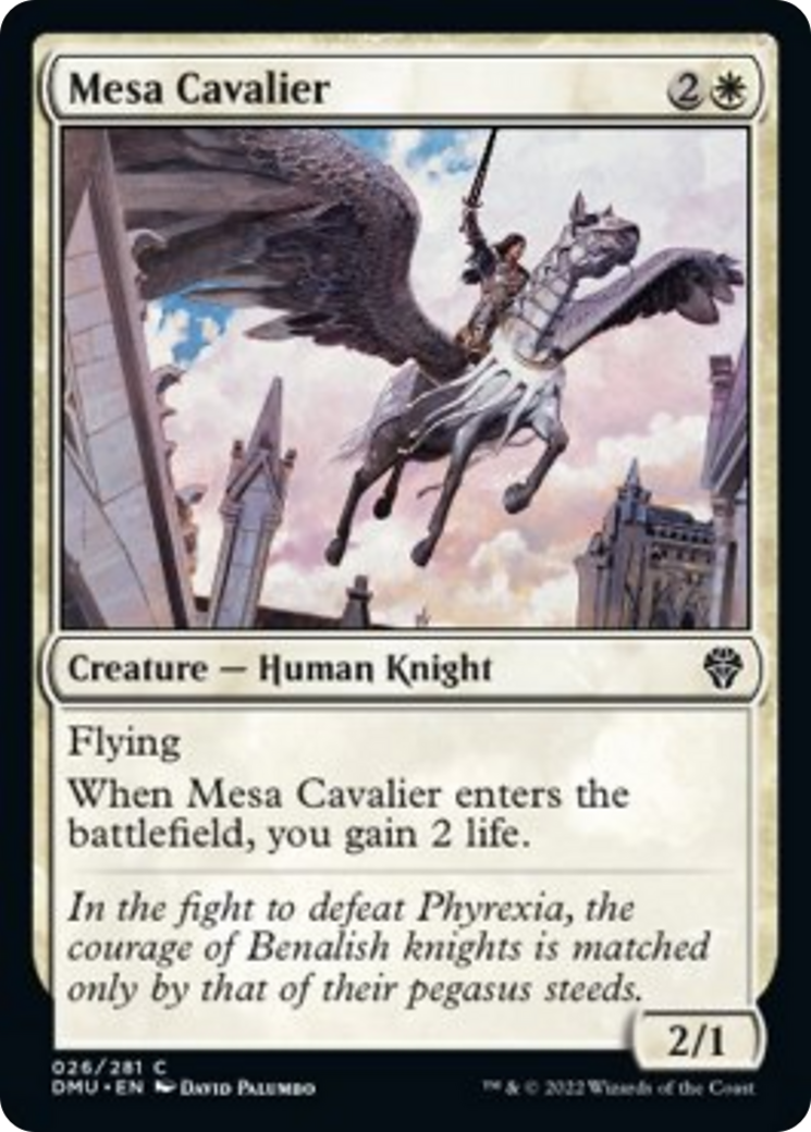 メサの騎兵/Mesa Cavalier [DMU]