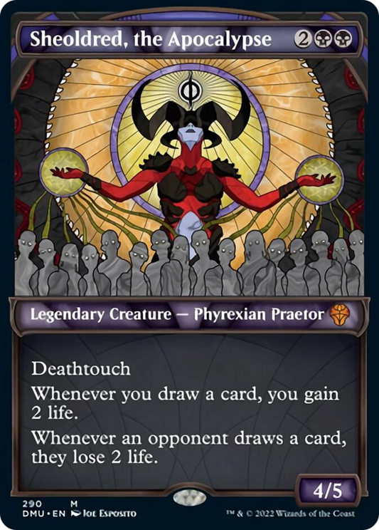 黙示録、シェオルドレッド/Sheoldred, the Apocalypse [DMU-BF][ショーケース]