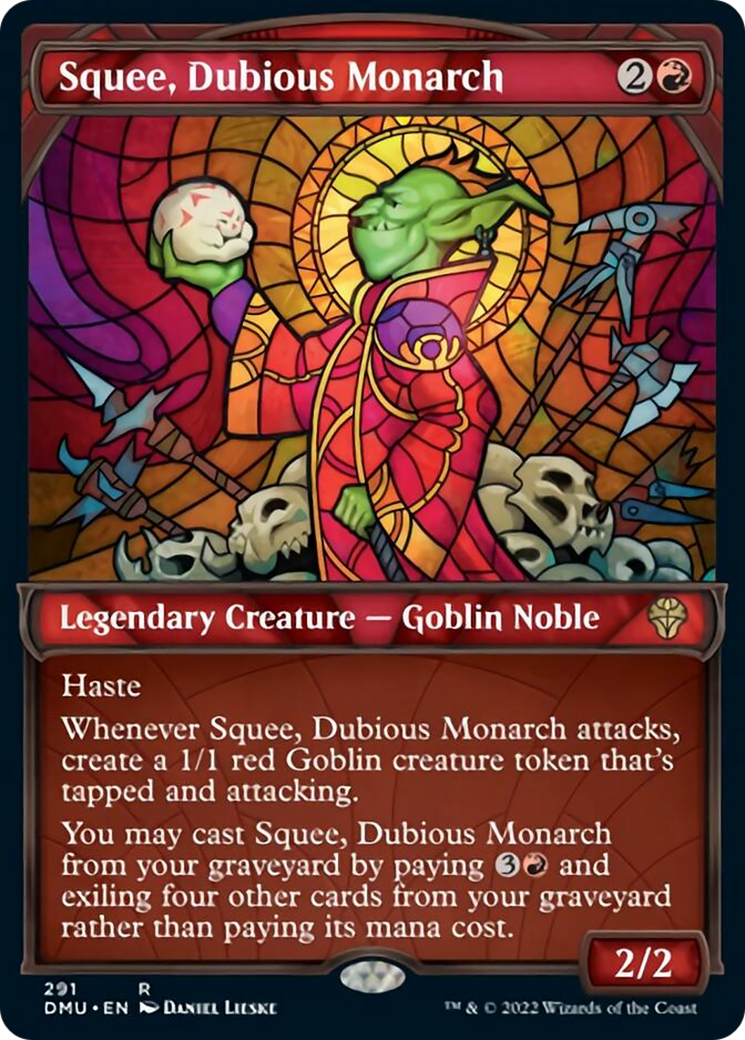 怪しげな統治者、スクイー/Squee, Dubious Monarch [DMU-BF][ショーケース]