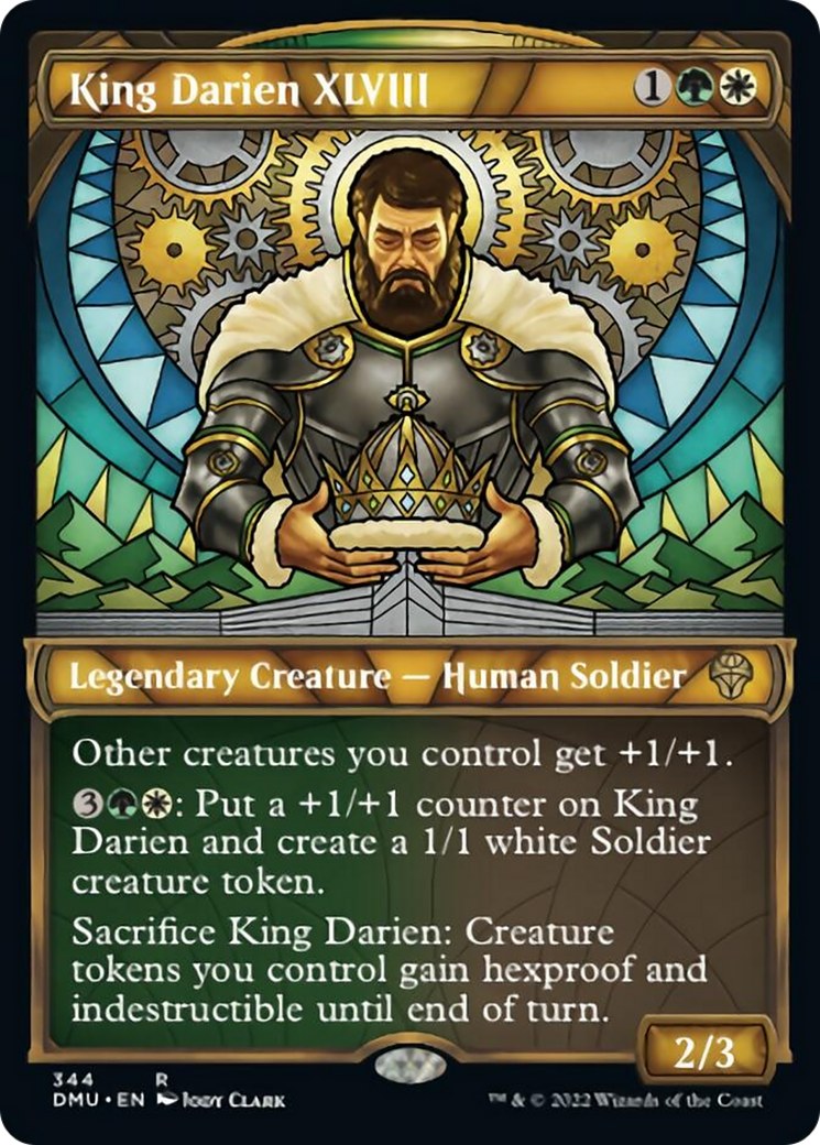 国王ダリアン四十八世/King Darien XLVIII [DMU-BF][ショーケース][FOIL][テクスチャー]