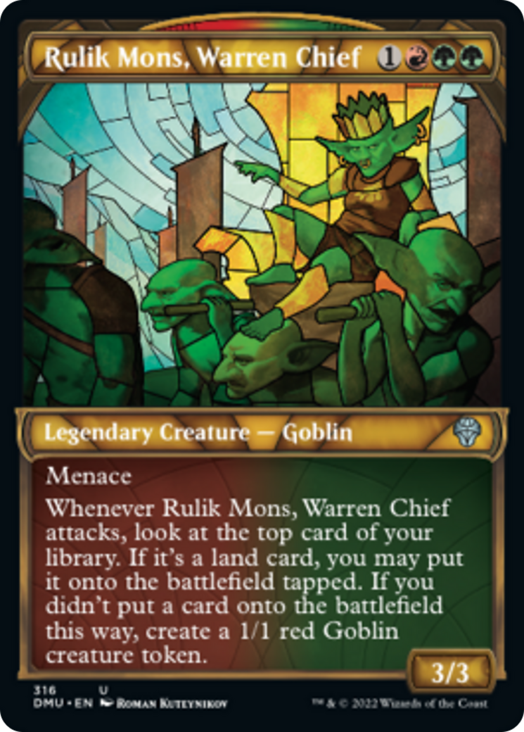 巣穴の長、ルリク・モンス/Rulik Mons, Warren Chief [DMU-BF][ショーケース]