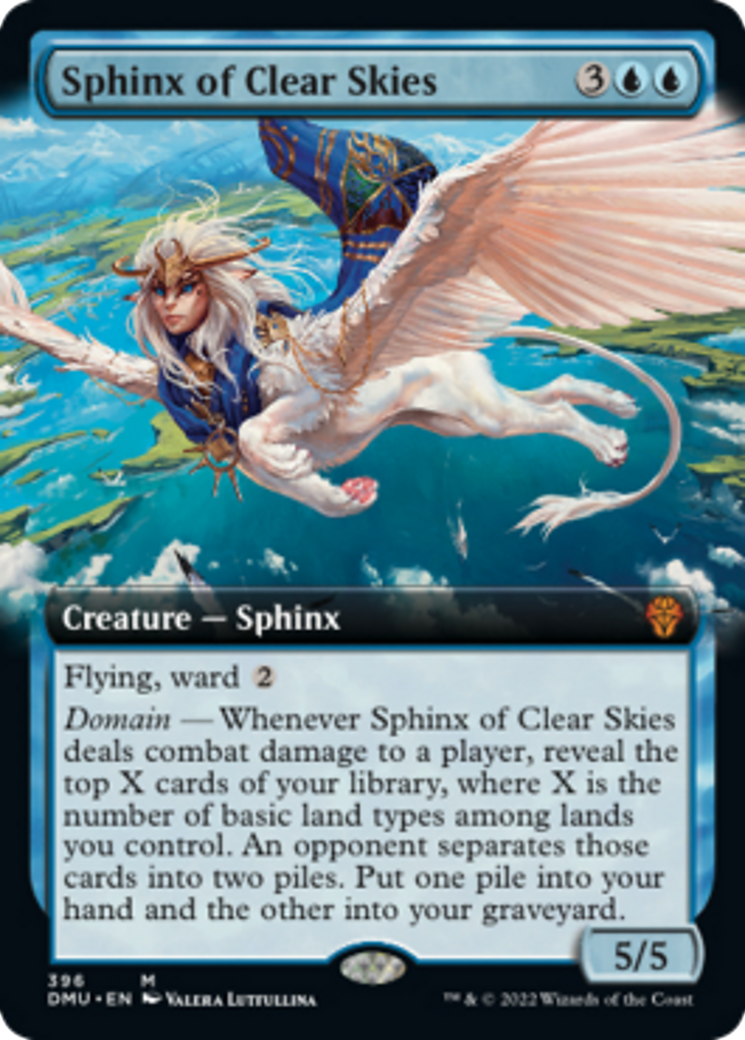 晴天のスフィンクス/Sphinx of Clear Skies [DMU-BF][拡張アート][FOIL]