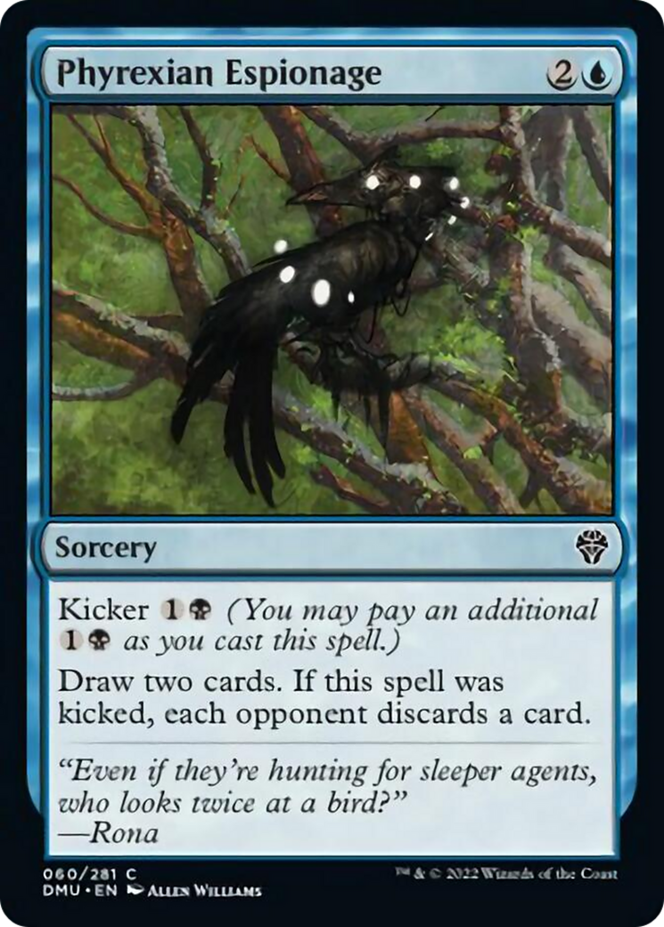 ファイレクシア流諜報術/Phyrexian Espionage [DMU]