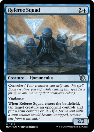審判団/Referee Squad [MOM] [FOIL]
