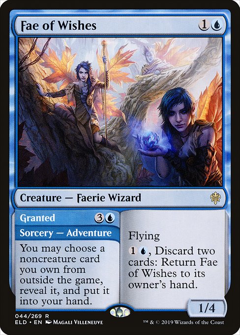 願いのフェイ/Fae of Wishes [ELD] [プレリリース] [FOIL]