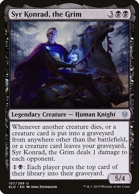 厳格な者、コンラッド卿/Syr Konrad, the Grim [ELD]