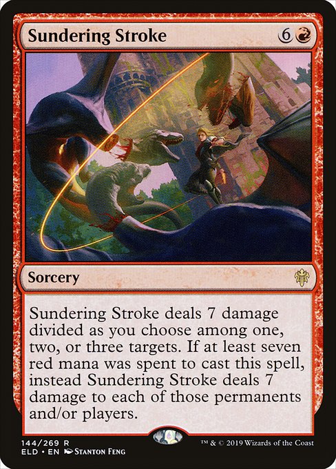 切り離す一撃/Sundering Stroke [ELD]