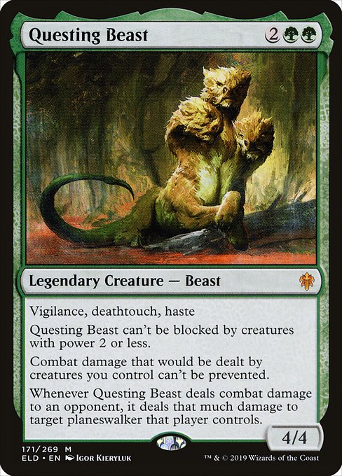 探索する獣/Questing Beast [ELD]