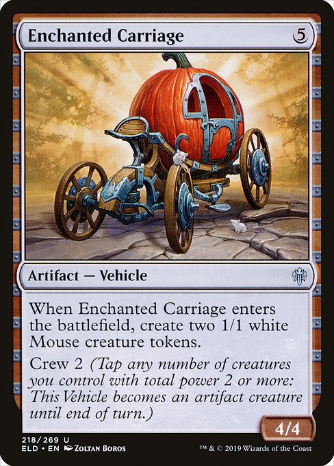 魔法の馬車/Enchanted Carriage [ELD]