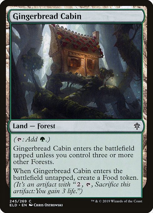 お菓子の小屋/Gingerbread Cabin [ELD]