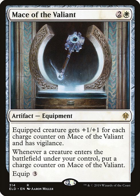 勇敢な者の鎚鉾/Mace of the Valiant [ELD-BRAWL]