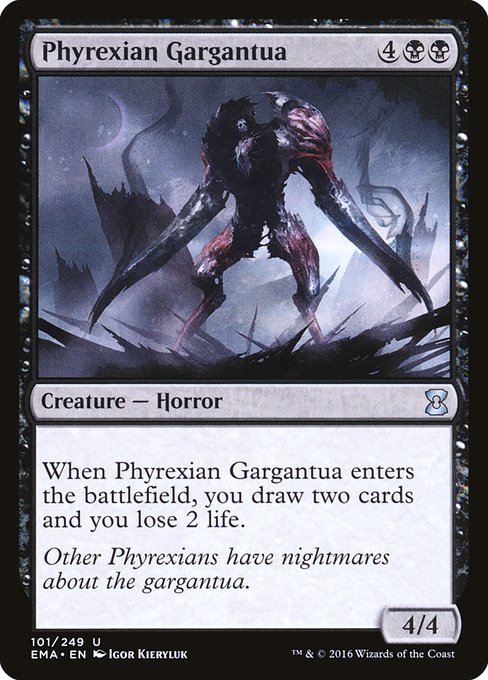 ファイレクシアのガルガンチュア/Phyrexian Gargantua [EMA]