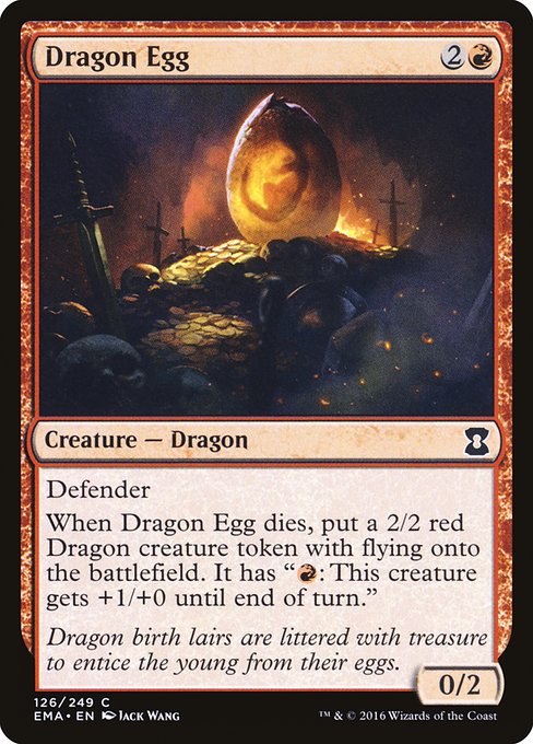 ドラゴンの卵/Dragon Egg [EMA] [FOIL]